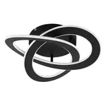 LED stropné osvetlenie Eglo ROLIMARE čierna 99395