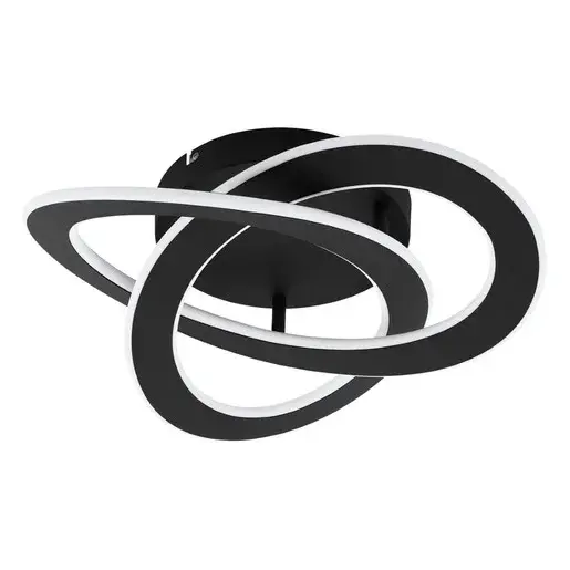 LED stropné osvetlenie Eglo ROLIMARE čierna 99395