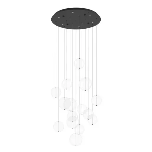 LED závesné osvetlenie Eglo ESPARDELLO čierna 390333