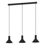 Závesné osvetlenie Eglo MORESCANA čierna 390219