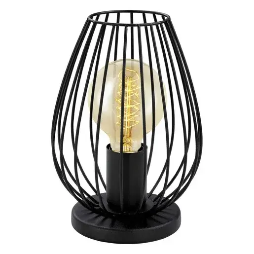 Stolová lampa Eglo NEWTOWN čierna 49481
