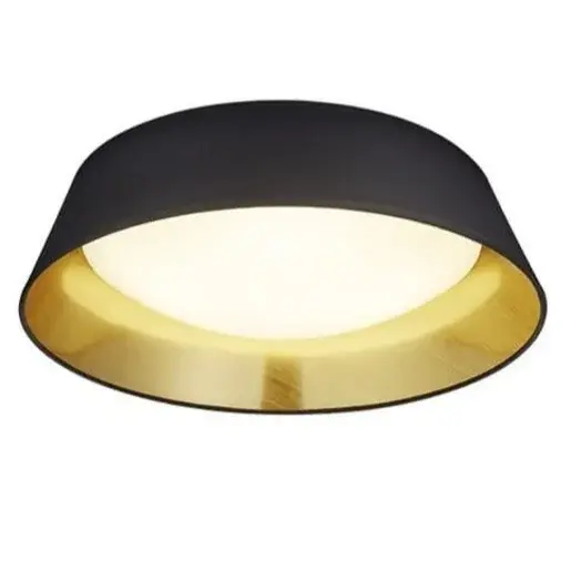LED stropné osvetlenie Reality Ponts čierna R62871879