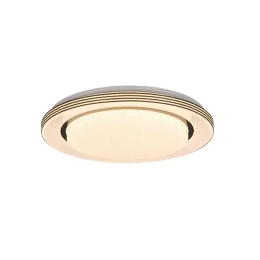 LED stropné osvetlenie Reality Atria čierna R67041032