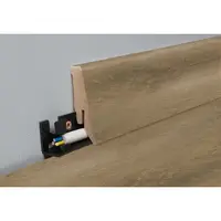 Lišta soklová Naturel hnedá, MDF, dĺžka 260 cm, výška hrany 58 mm, K58CL123