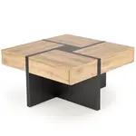 Konferenčný stolík Sevilla S dub craft/čierna