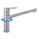 RAV SLEZÁK Colorado drezová batéria s otočným ramienkom chróm CO104.0