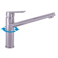 RAV SLEZÁK Colorado drezová batéria s otočným ramienkom chróm CO104.0