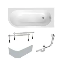 Asymetrická vaňa Laguna Rajka 170x72,5 cm akrylát pravá SIKOVRAJ170PAPNP