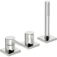 Vaňová batéria HANSA LOFT so sprchovacím setom chróm 57799483