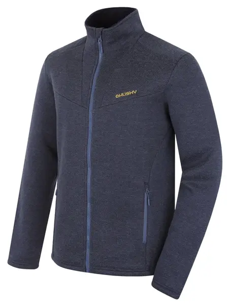 Husky Akra M XL, dark blue Pánský svetr na zip