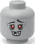 LEGO úložná hlava (velikost L) - zombie