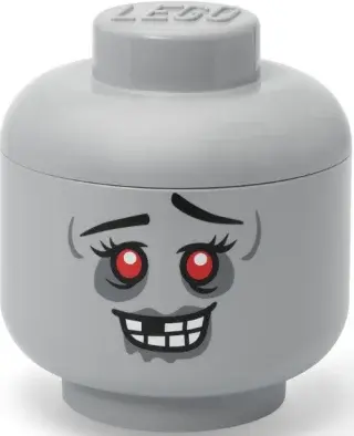 LEGO úložná hlava (velikost L) - zombie