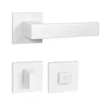 Kľučka Naturel Hit biela matná WC kľúč HITHRWSWC