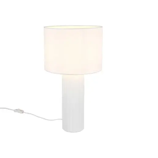 Reality Blair stolová lampa biela r51811031 RER51811031