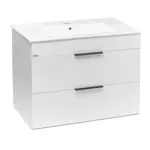 Jika Plan kúpeľňová skrinka s umývadlom 80x44,1x62,2 cm biela h4537621763001 PLAN80ZBI