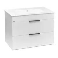 Jika Plan kúpeľňová skrinka s umývadlom 80x44,1x62,2 cm biela h4537621763001 PLAN80ZBI