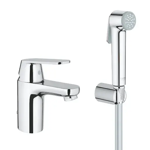Grohe Eurosmart Cosmopolitan umývadlová batéria s bidetovú spŕškou chróm 23125000 G23125000