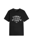 TOMMY HILFIGER Tričko 'ARCH'  čierna / biela