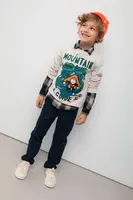 Dětská bavlněná mikina Coccodrillo