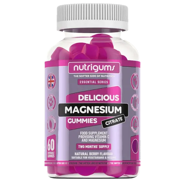 Nutrigums Magnesium Citrate 60 želé - lesní ovoce