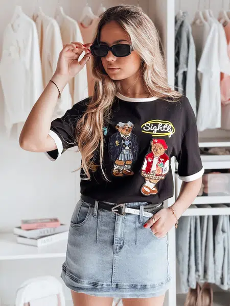 Spódnico-spodenki jeansowe DENIMLOVE niebieskie Dstreet