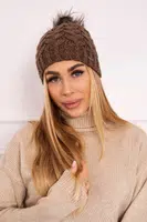 marka niezdefiniowana Čapica s fleece Daria K217 cappuccino