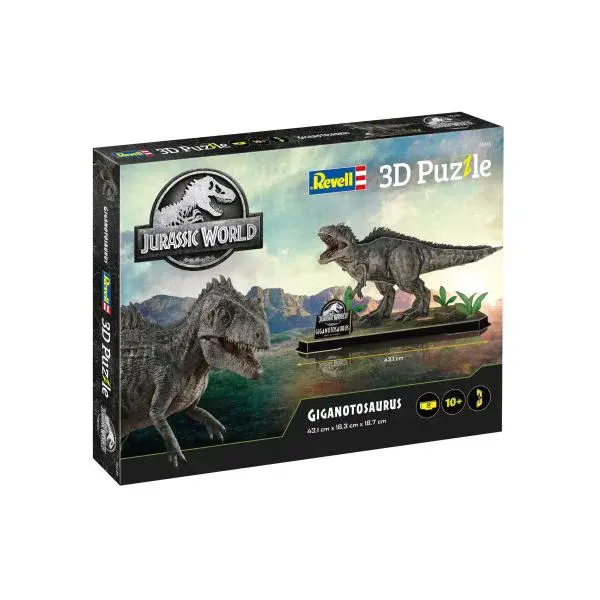 3D Puzzle REVELL 00245 - Jurský svět - Gigantosaurus