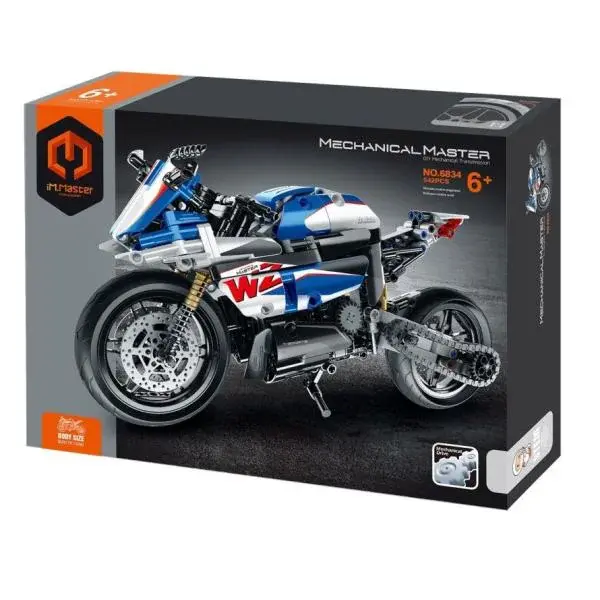 iM.Master Stavebnice motorka modrá
