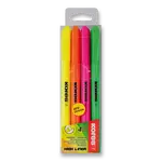 Zvýrazňovač Kores High Liner - sada 4 barev