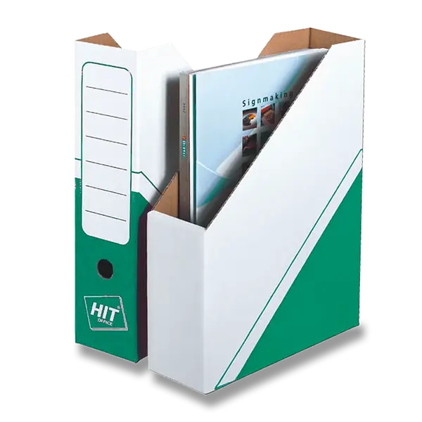 Magazin box Hit Office - archivační box, 75 mm - zelený