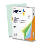 Barevný papír Rey Adagio, střední sytost, 500 listů - zelený