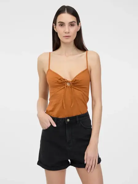 Orsay Hnědý dámský top - Dámské