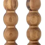 Mlýnky na sůl a pepř Bloomingville Clancy 7 x 23,5 cm 2-pack hnědá barva
