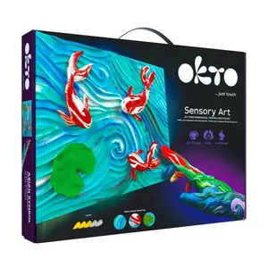 OKTO kreativní 3D sada "Ryby" 30 x 40 cm