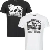Pánský set Lonsdale 114063-White/Black