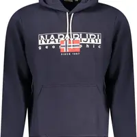 Modrá mikina Napapijri s kapucňou