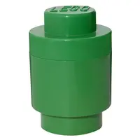 LEGO® úložný box kulatý - zelená 123 x 183 mm