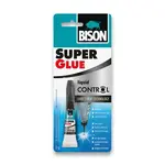 Vteřinové lepidlo Bison Super Glue Control - 3 g