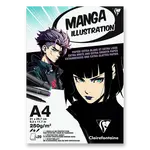 Blok Clairefontaine Manga Illustration - A4