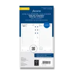 Filofax - náplň osobní - kalendář 2026, den na stránku, linkovaný, ČJ + SJ