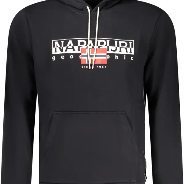 NAPAPIJRI SWEATSHIRT WITHOUT ZIP MEN BLACK