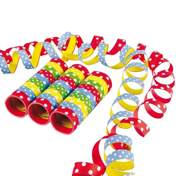 Serpentiny s puntíky - 3 ks, 14 mm x 4 m