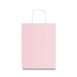 Dárková taška Tinta Unita Pastel 220 x 100 x 270 mm - růžová