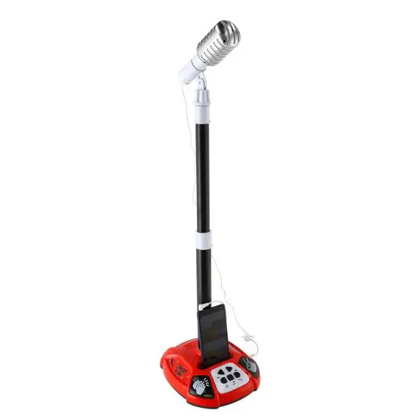 Mikrofon karaoke ROCK STAR plast na baterie se světlem se zvukem v krabici