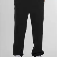 Men's basic sweatpants Fluffy black