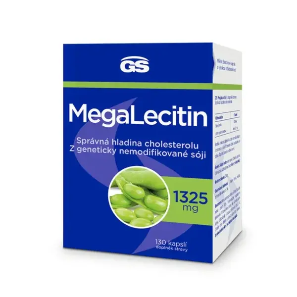 GS Megalecitin 1325 mg 130 kapslí