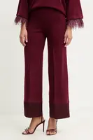 Nohavice s prímesou vlny Twinset