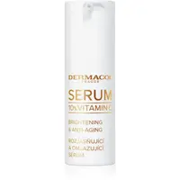 Dermacol 10% Vitamin C Serum rozjasňujúce sérum s vitamínom C 30 ml