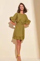 Dámske šaty Trendyol Frill detailed