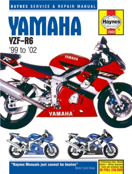 Yamaha YZF-R6 (99 - 02) Haynes Repair Manual - Haynes Publishing